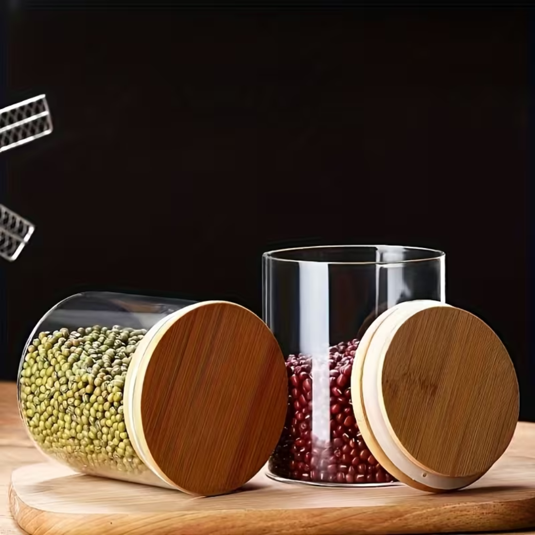 Frasco Bosco con Tapa de Madera – 1030 ml