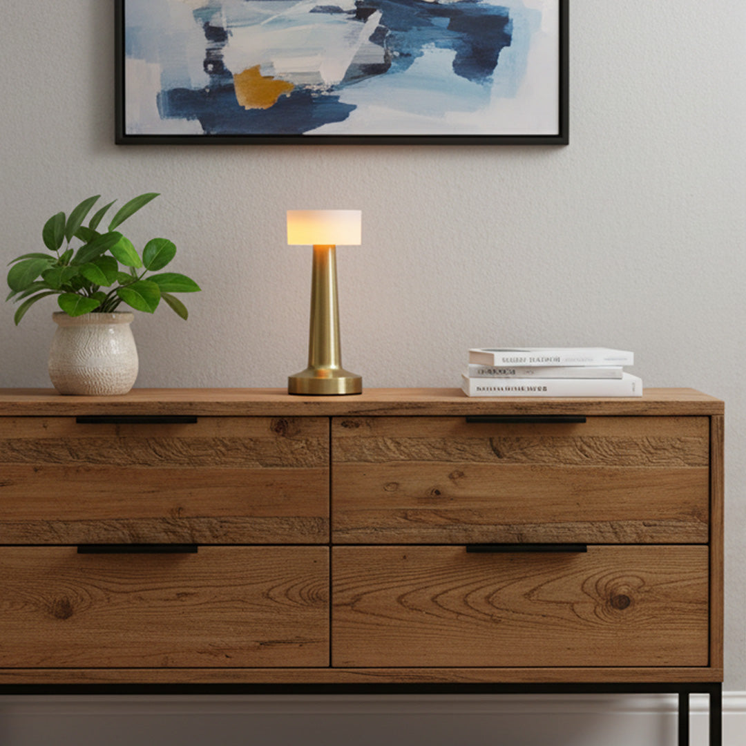 Lámpara LED Luna Gold