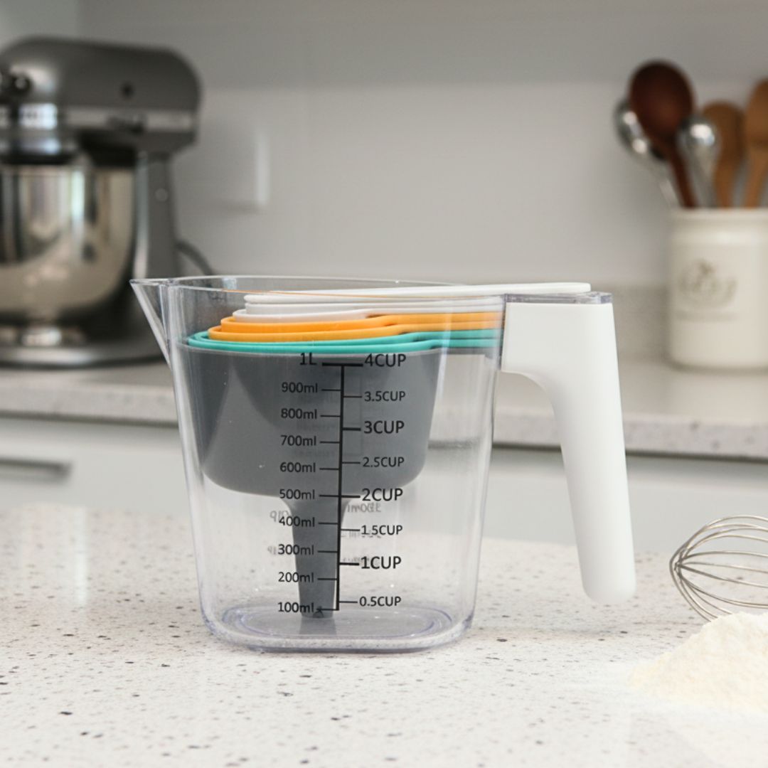 Set Medidores y Jarra Simple Life