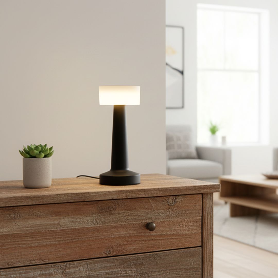 Lámpara LED Luna Black