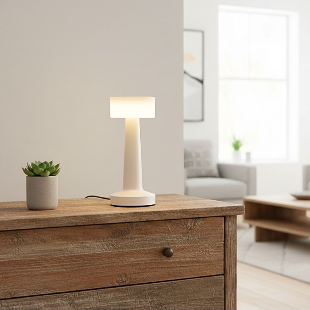 Lámpara LED Luna White