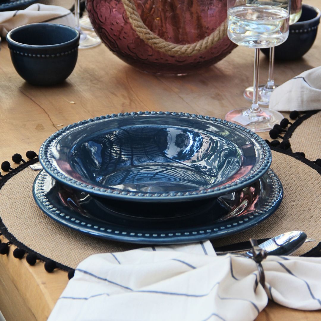 Plato Hondo Queen Blue