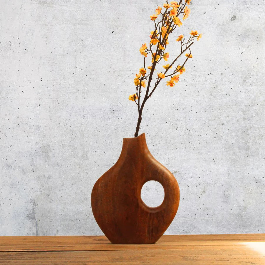 Pack 2 Piezas Florero Eko Grande/Yellow Cherry Blossom