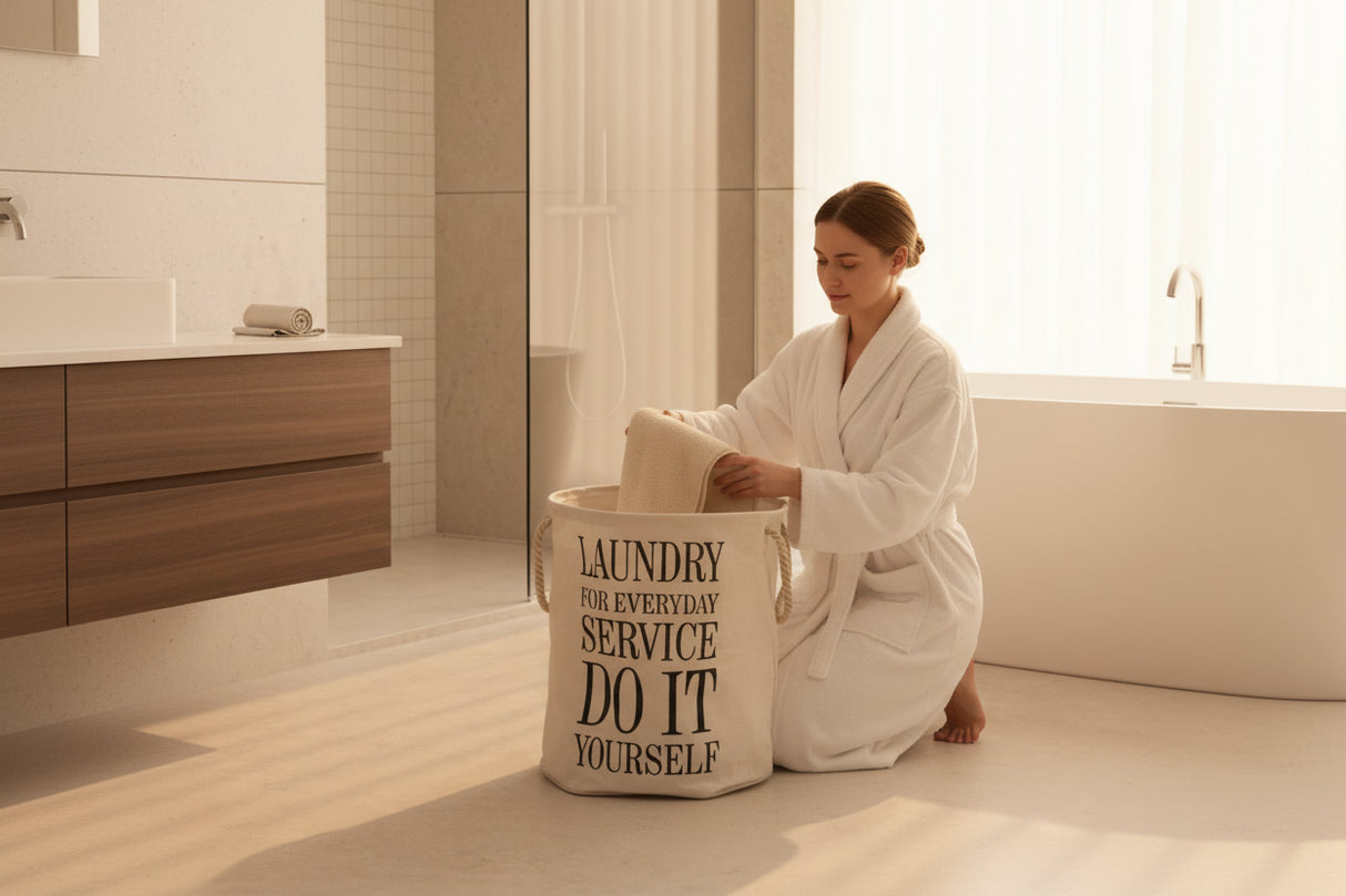 Cesto Laundry Everyday Beige