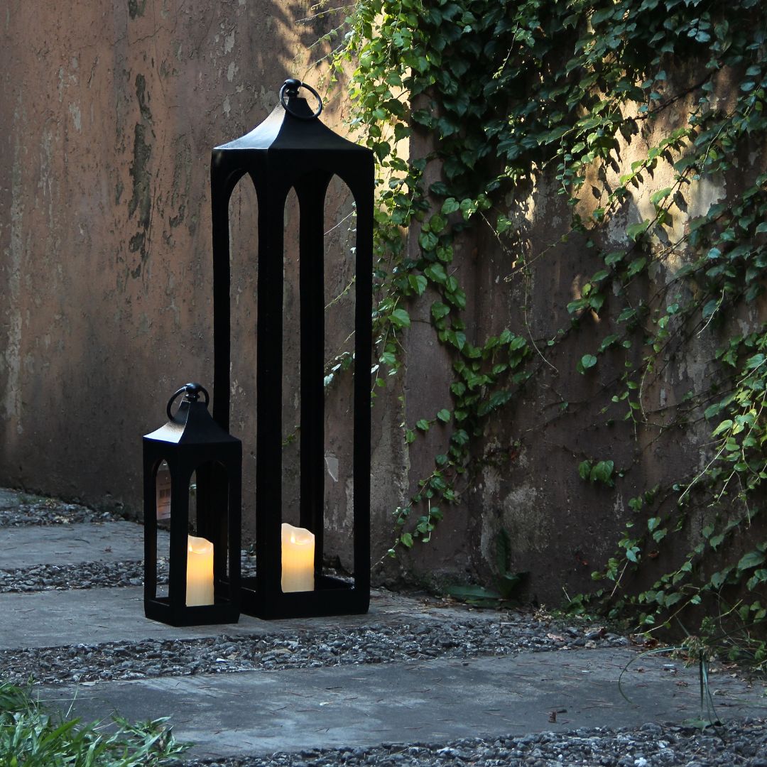 Farol Metal Chico Negro 40 cm