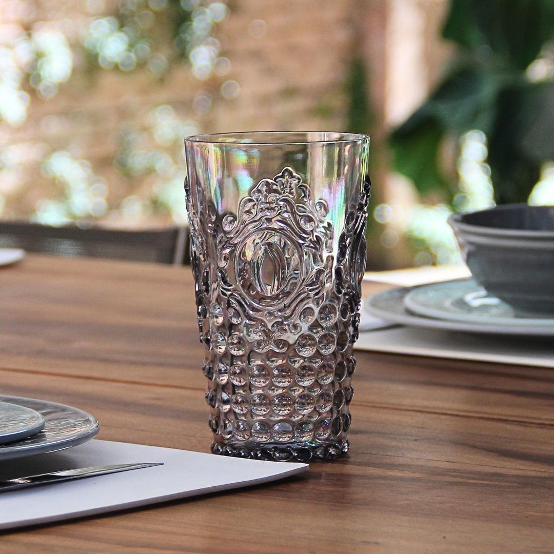 Vaso Acrílico Imperial Alto Smoky