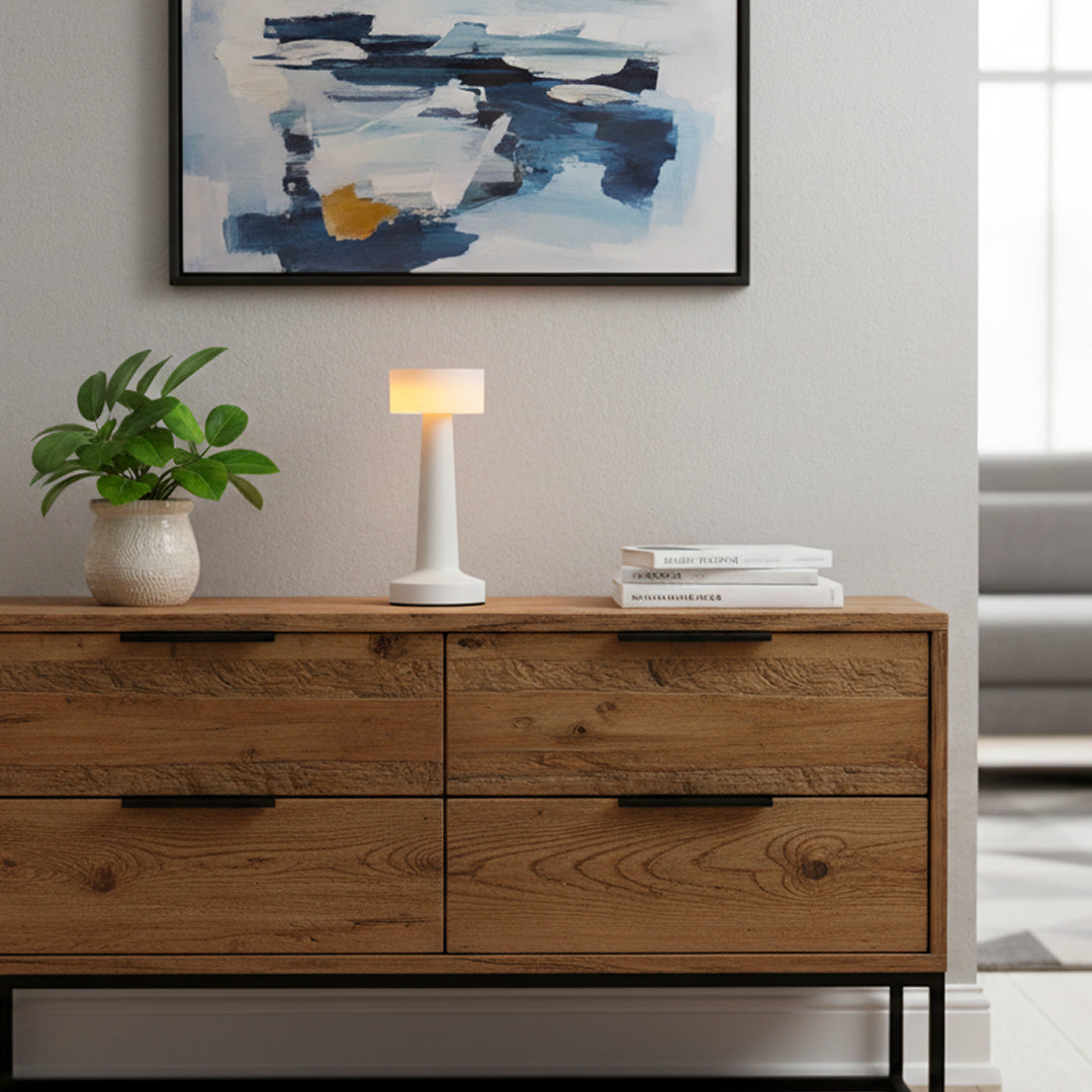 Lámpara LED Luna White