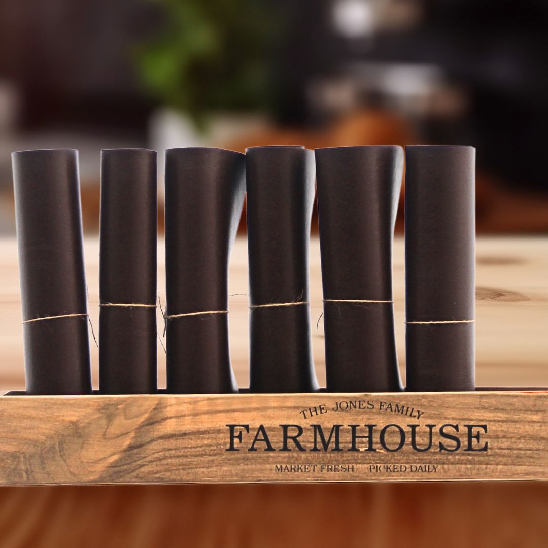 Pack x 6 Individuales PVC Marrón