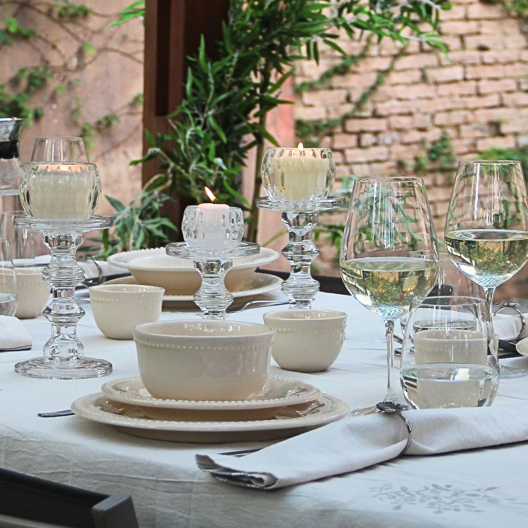 Plato Playo Queen Crema