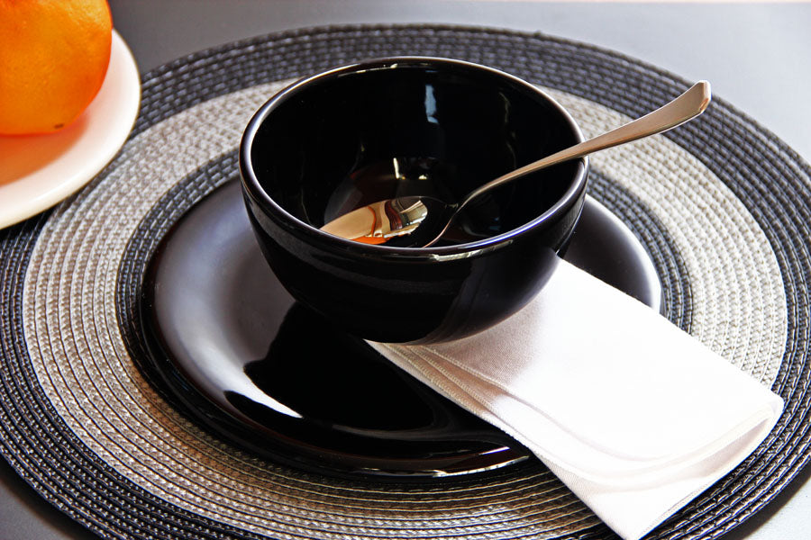 Plato Playo Clásico Negro