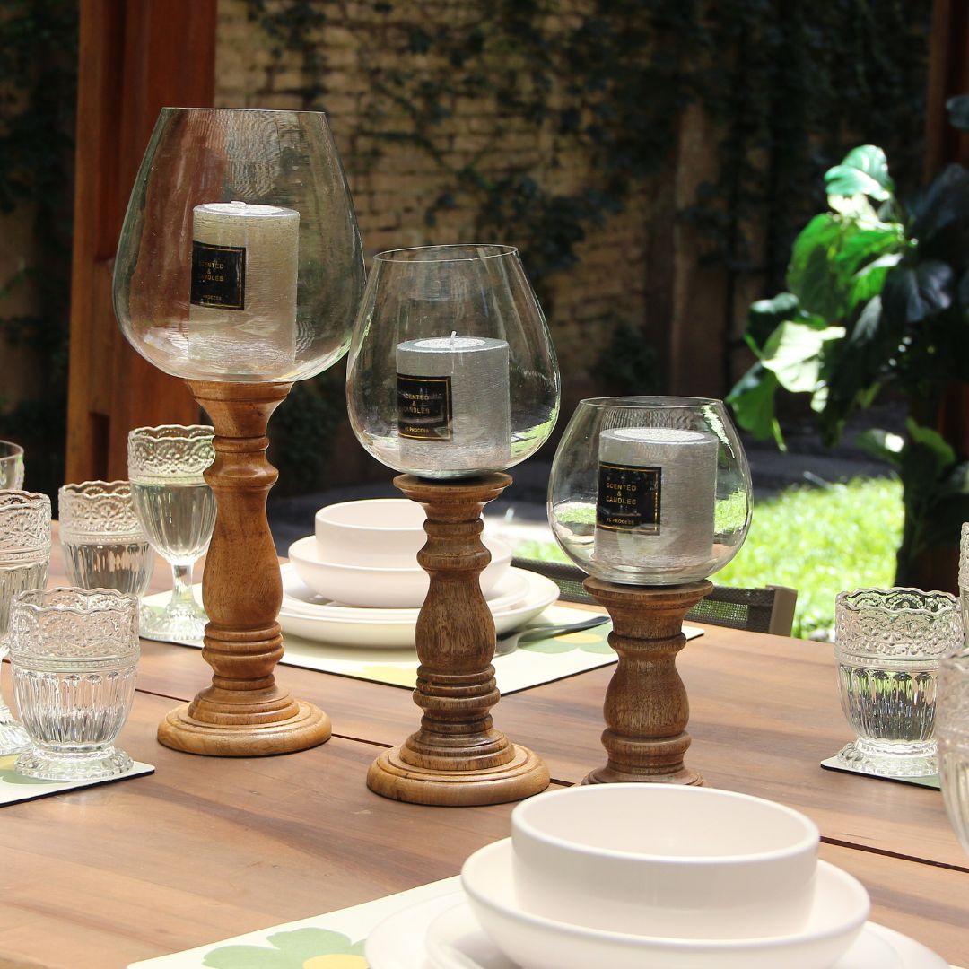 Portavela Manali Chico 35 cm