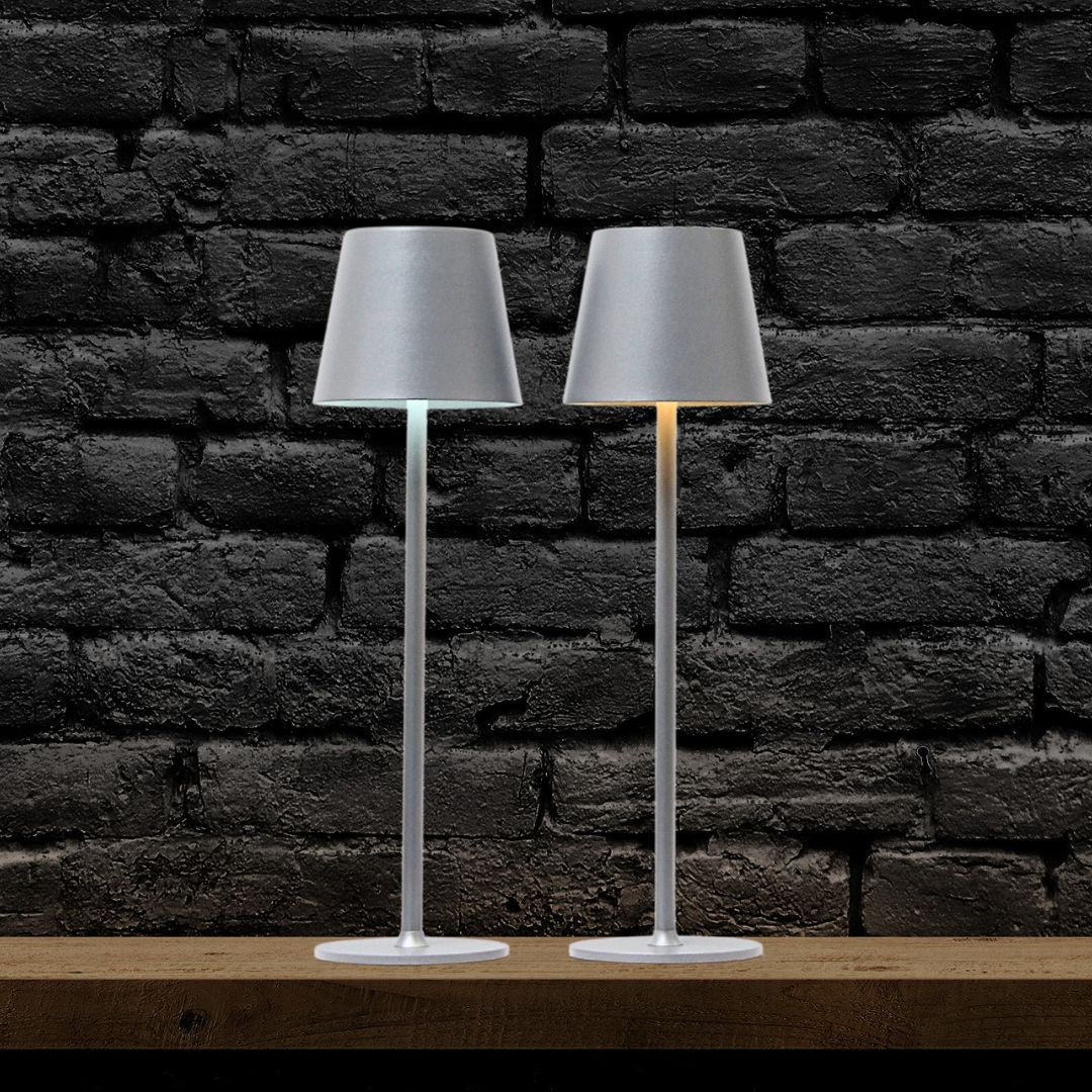 Pack 2 Lámparas Led Terra Gris