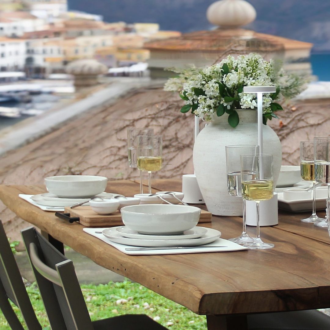 Juego 12 Piezas Positano Cream