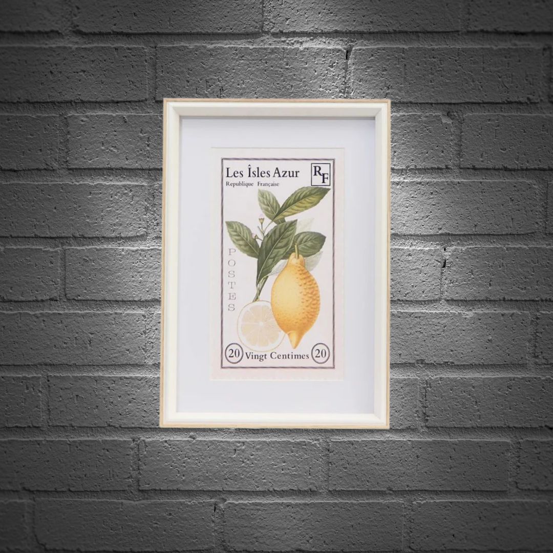 Cuadro Isles Azur 20x30 cm Marco Claro