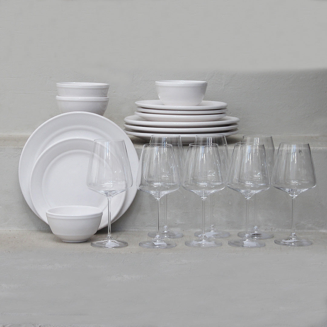 Juego 20 Piezas Lisboa/Copas Genova Vino/Agua