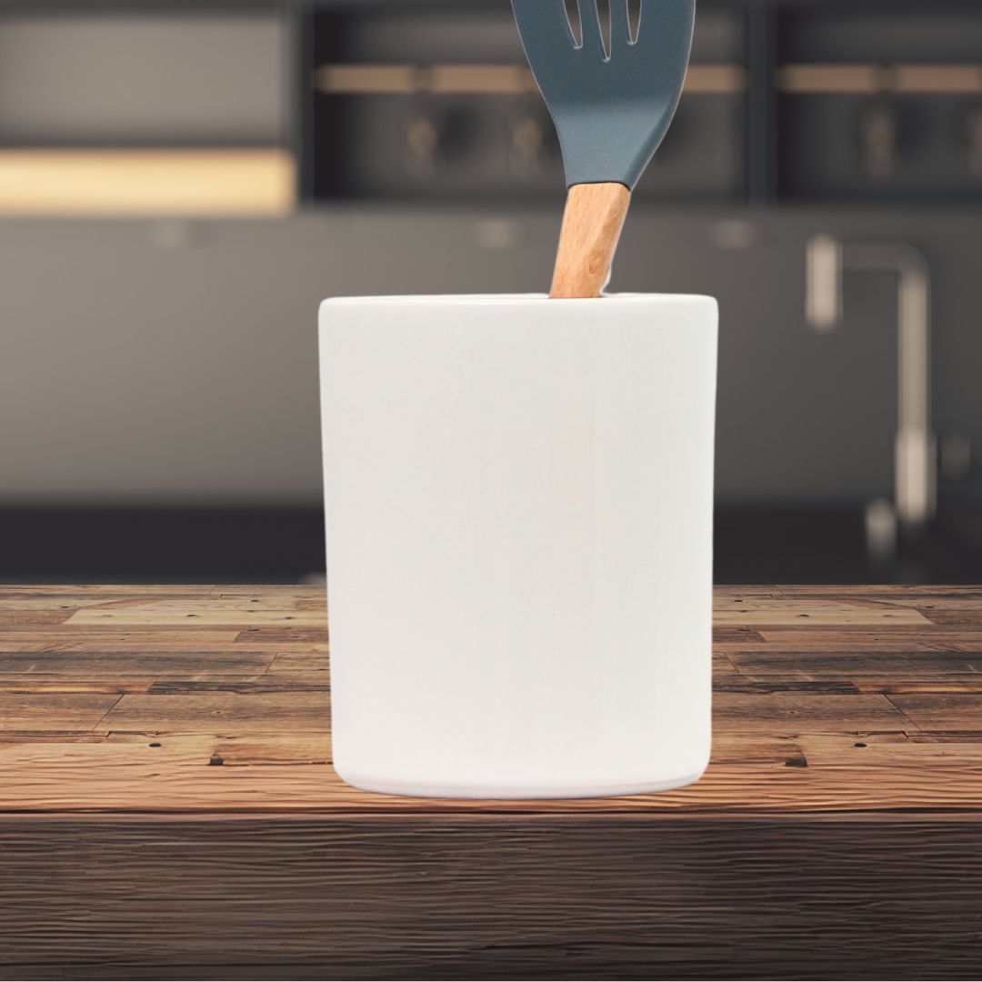 Porta Utensilios Blanco