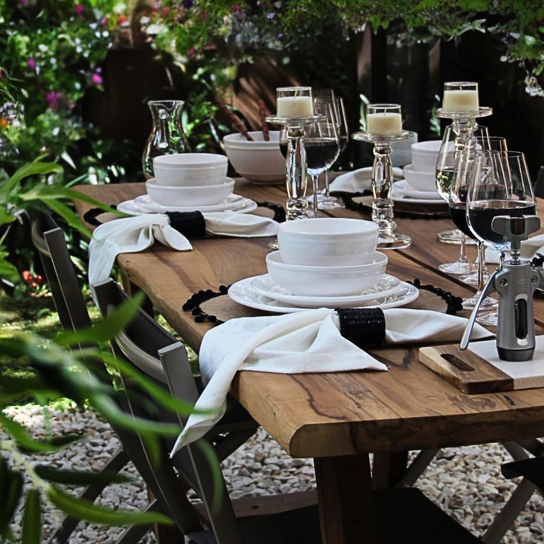 Plato Hondo Lisboa Blanco