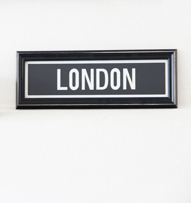 Cuadro London 10 x 40 cm