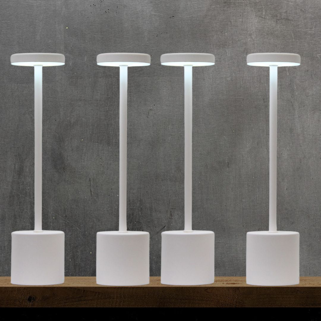 Pack 4 Lámparas Quebec Blancas