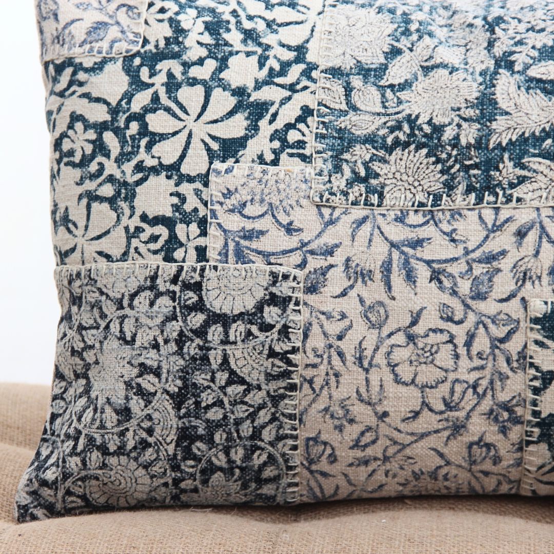 Almohadon Floral Hindú 35x60 Cm