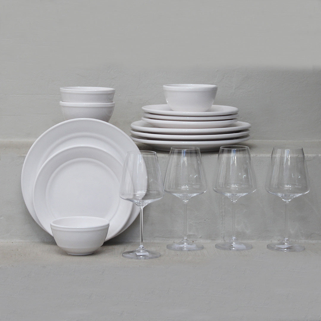 Juego 16 Piezas Lisboa/Copas Genova Vino