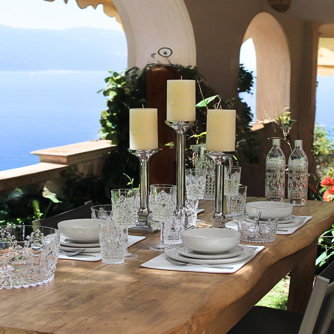 Juego 18 Piezas Positano Cream