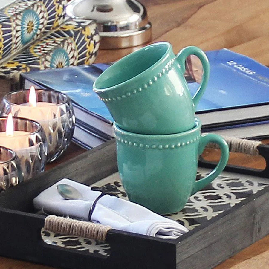 Pack 6 Jarros Queen Menta