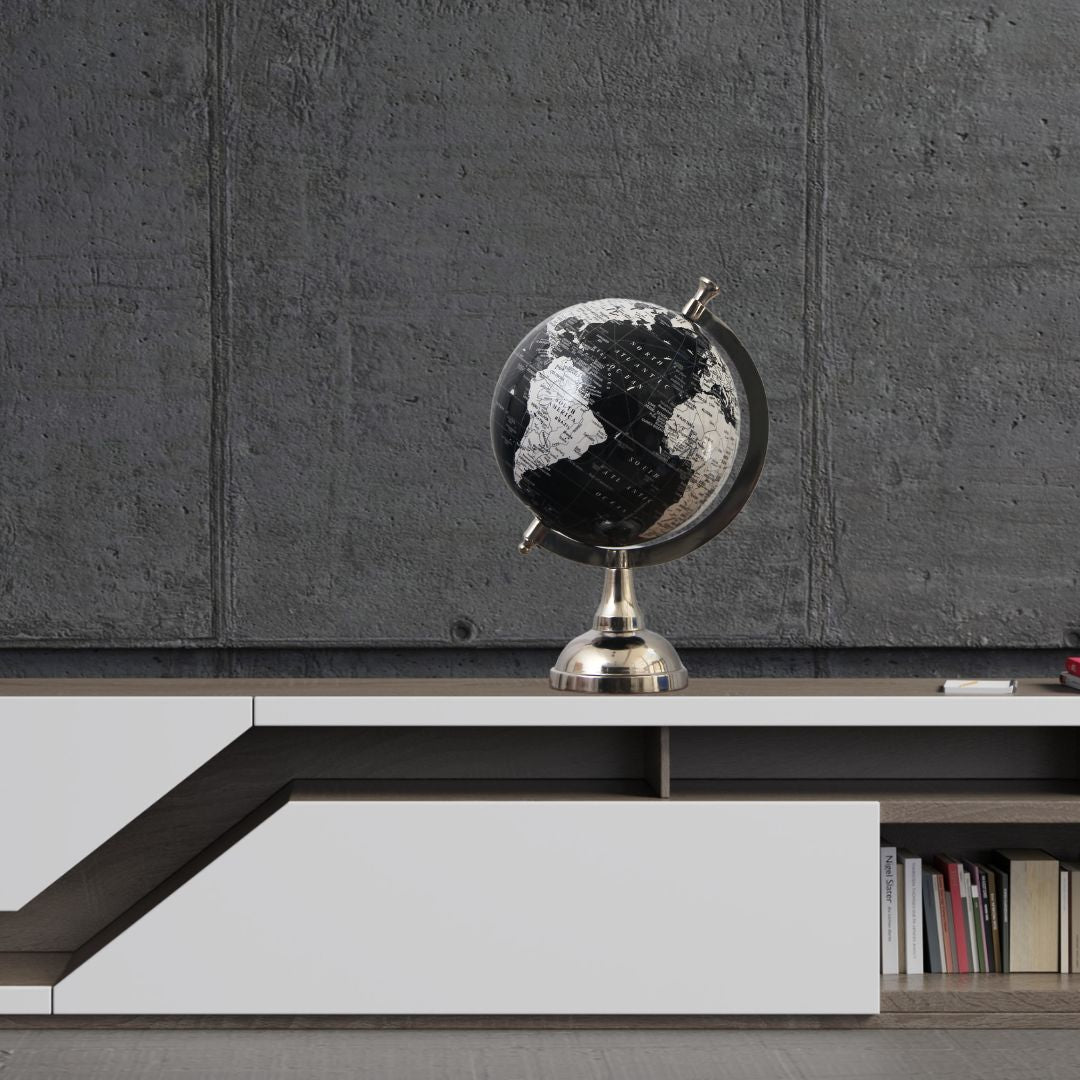 Globo Terraque B&W 41 cm