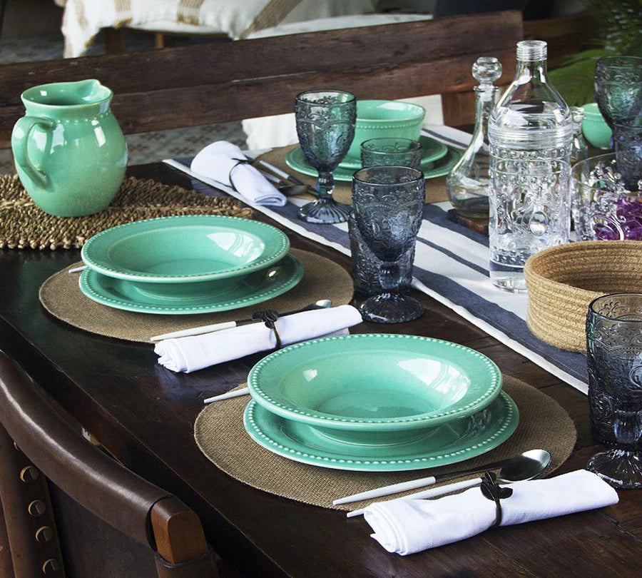 Pack 6 Platos Hondos Menta