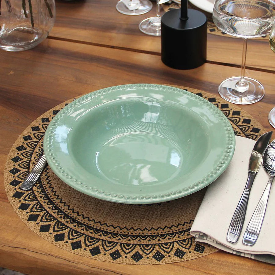 Pack 6 Platos Hondos Verde