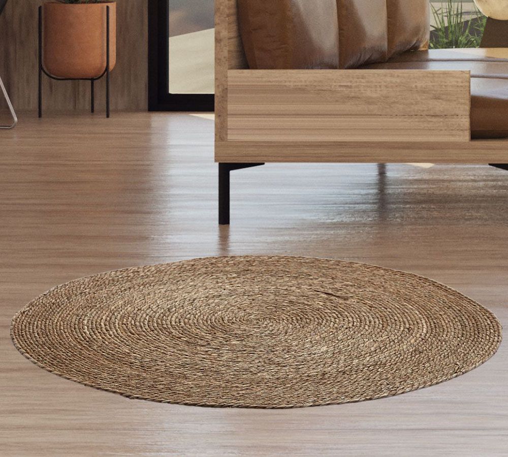 Alfombra de Yute Redonda 120 cm
