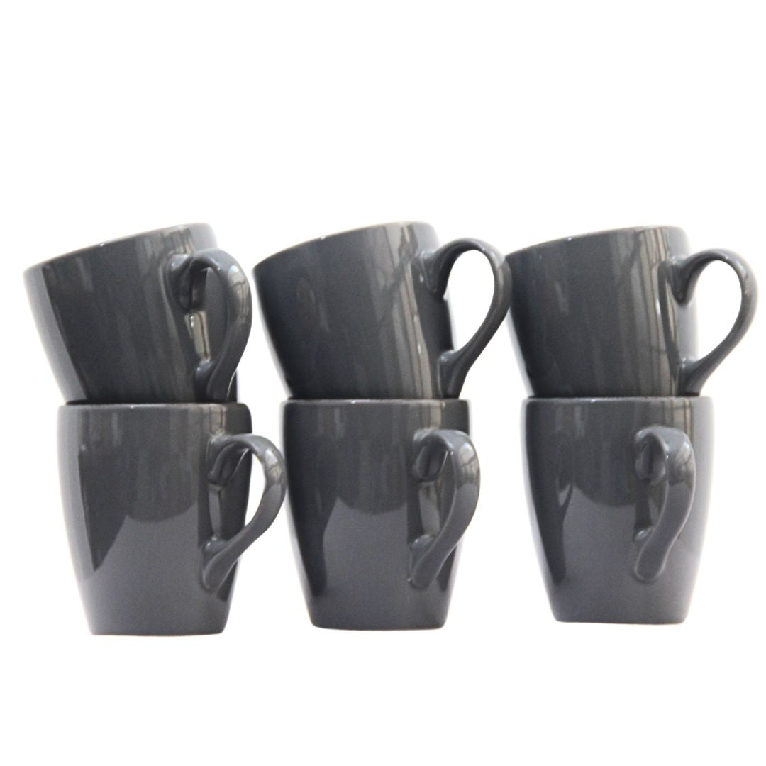 Pack 6 Jarros Positano Grey