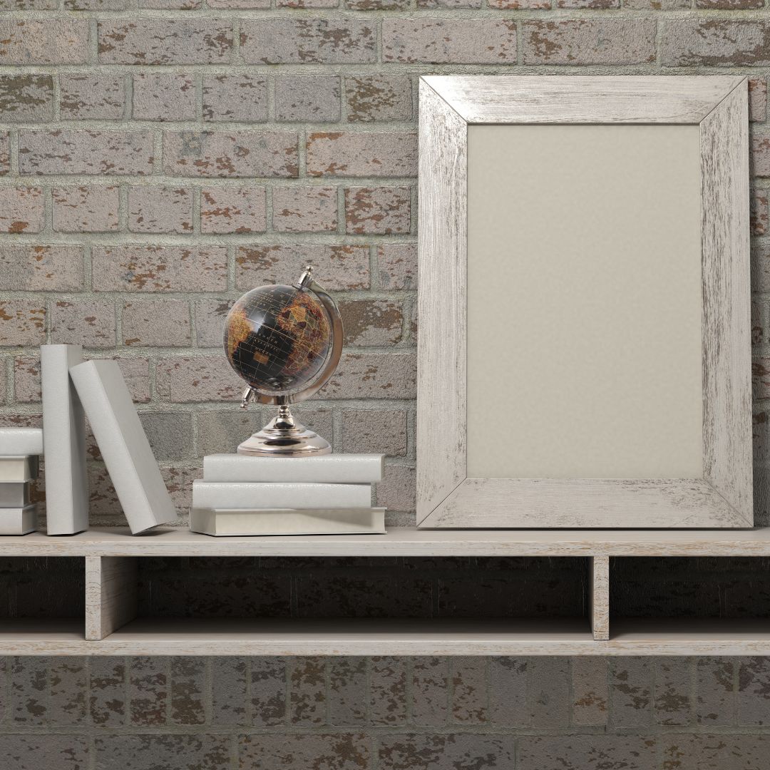 Globo Terraqueo Base Nickel 27 cm