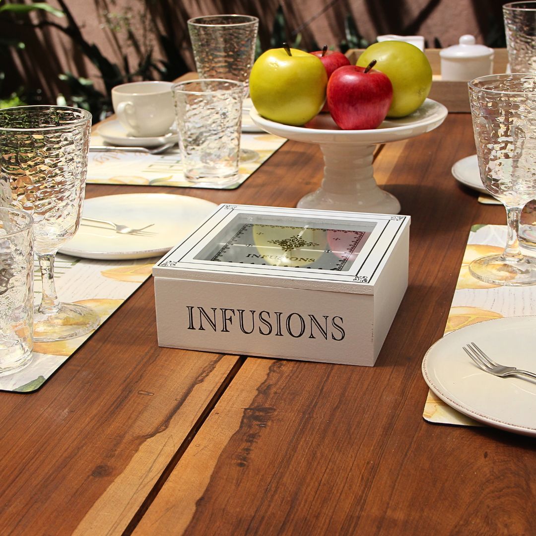 Caja de Te Infusions Mediana 18x18x7 cm