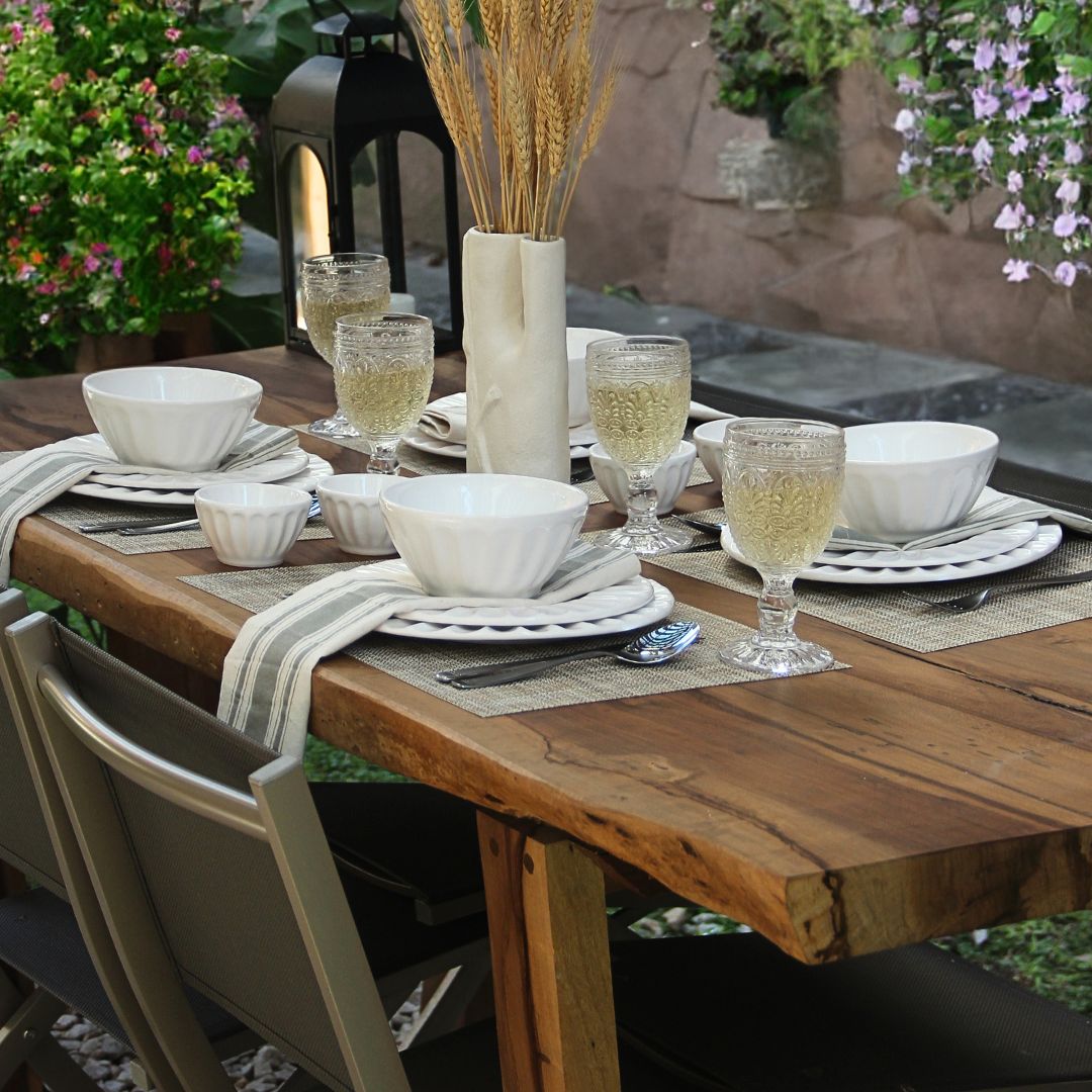 Juego 18 Piezas Facetado