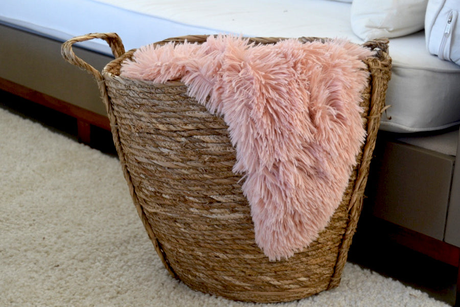 Canasto Seagrass Oval Chico