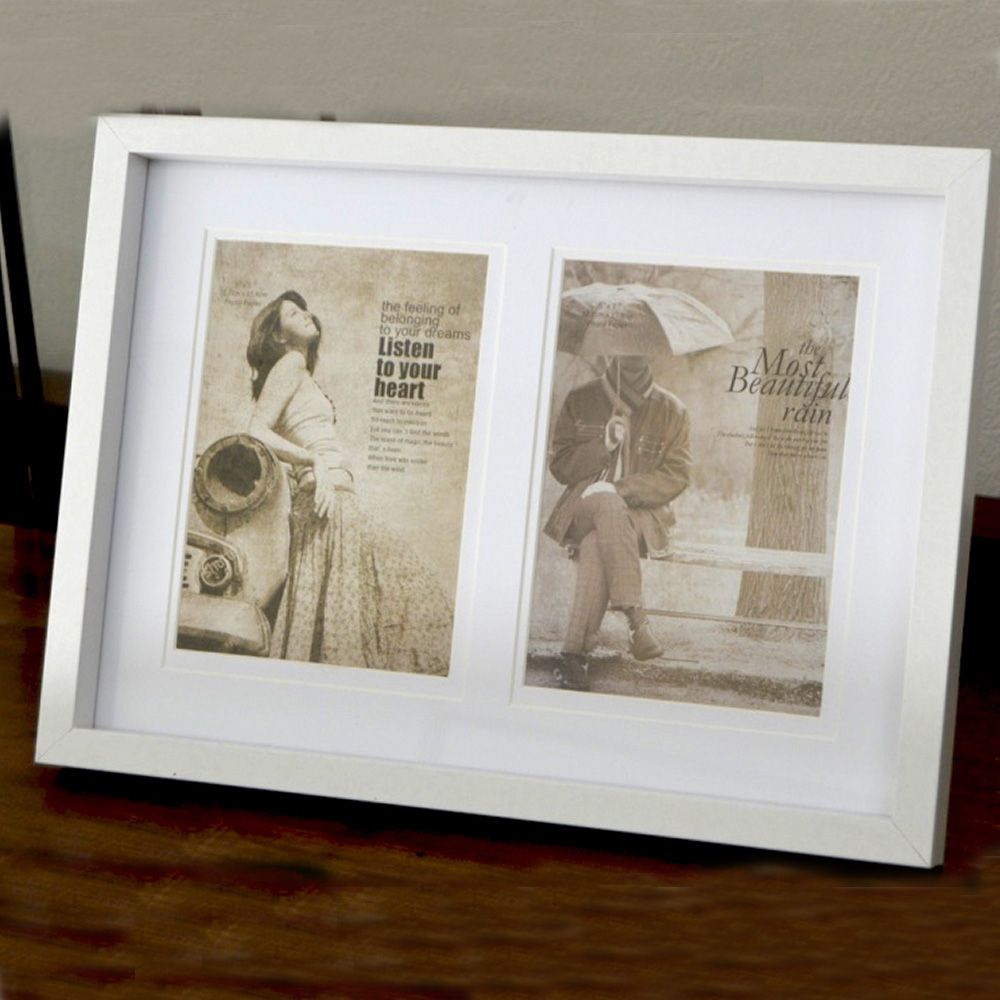 Portaretrato Tokio Doble 10x15 Blanco