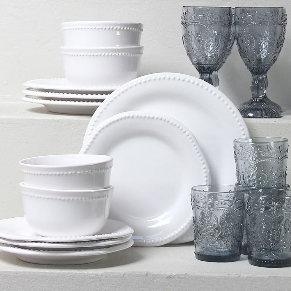 Juego 20 Piezas Queen Copas y Vasos Blue