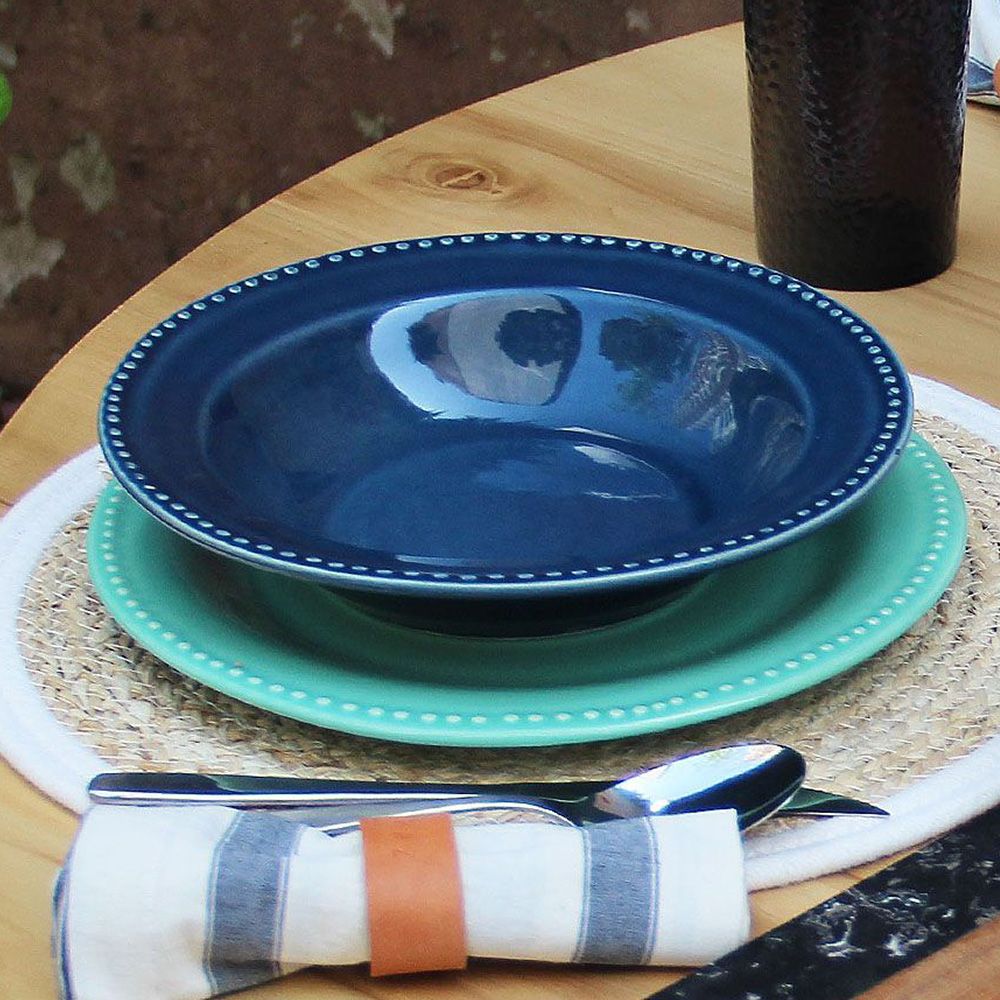 Plato Hondo Queen Blue