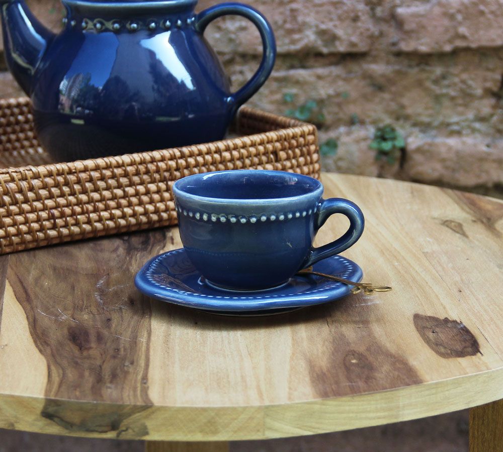 Taza de Té Queen Blue