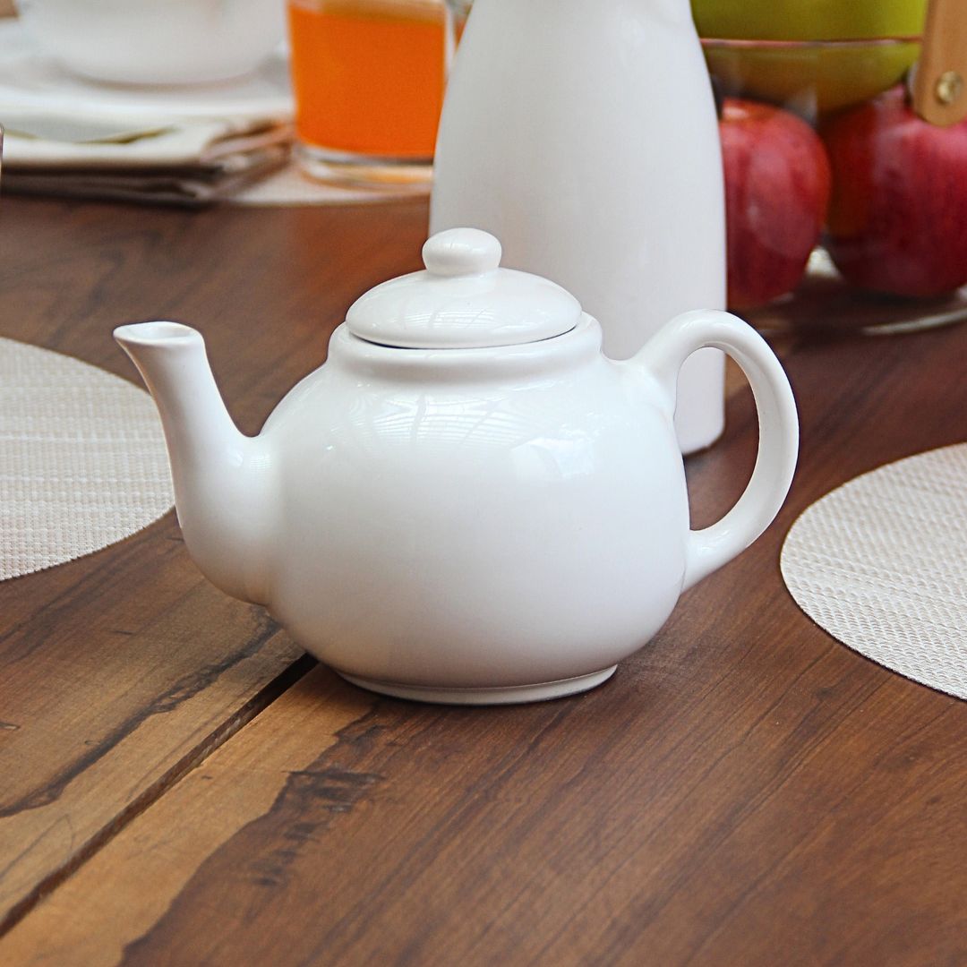 Tetera Clasica Blanco