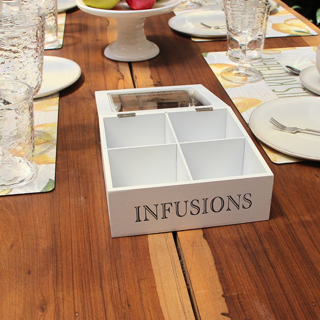 Caja de Te Infusions Mediana 18x18x7 cm