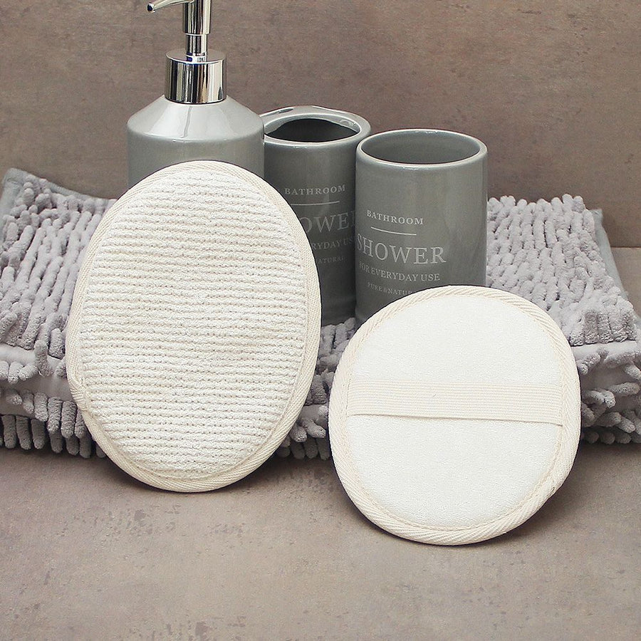 Pack 3 Piezas Organizador Stuff Negro/Esponja Oval/Esponja Spa