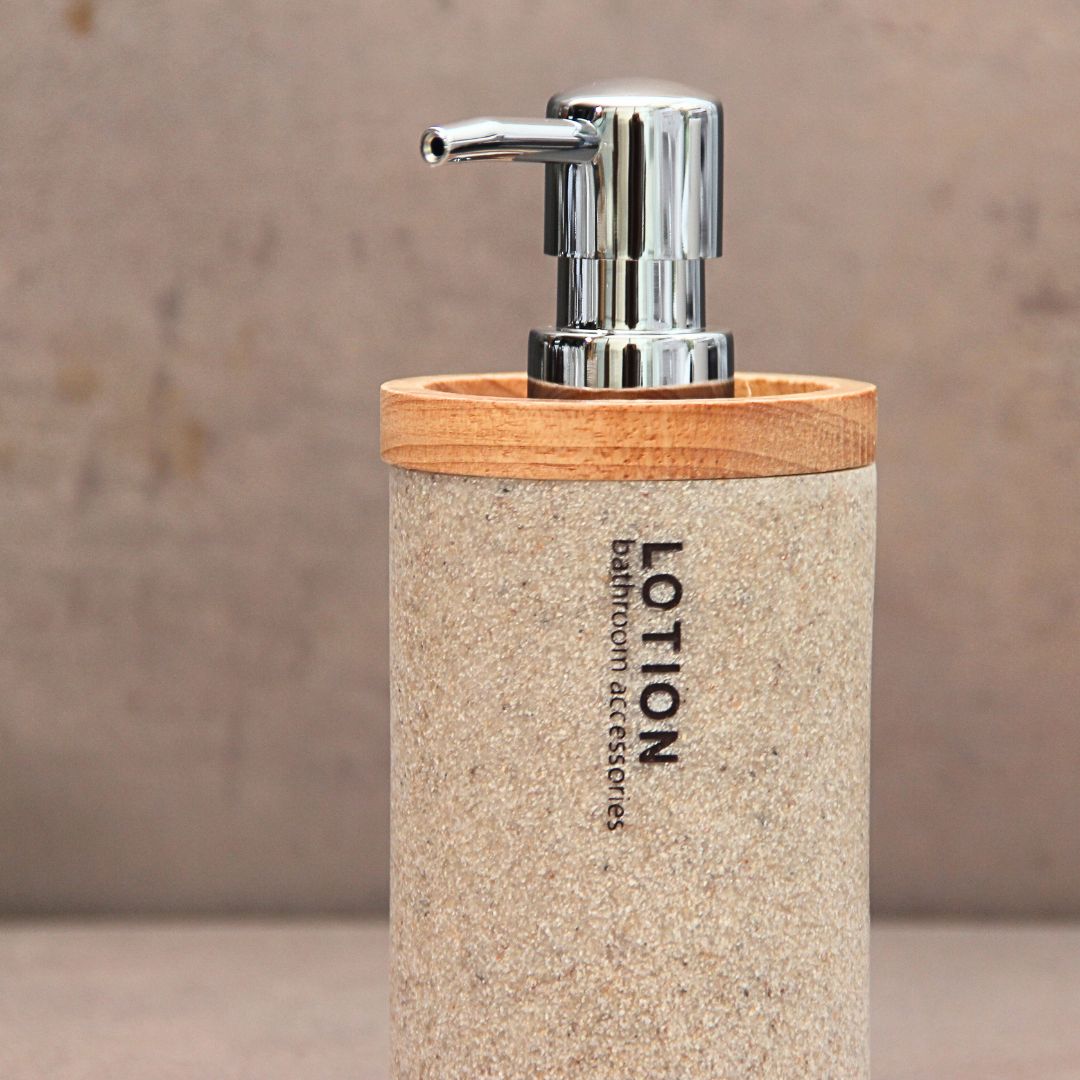 Set de Baño Mira Bamboo x 4 Piezas