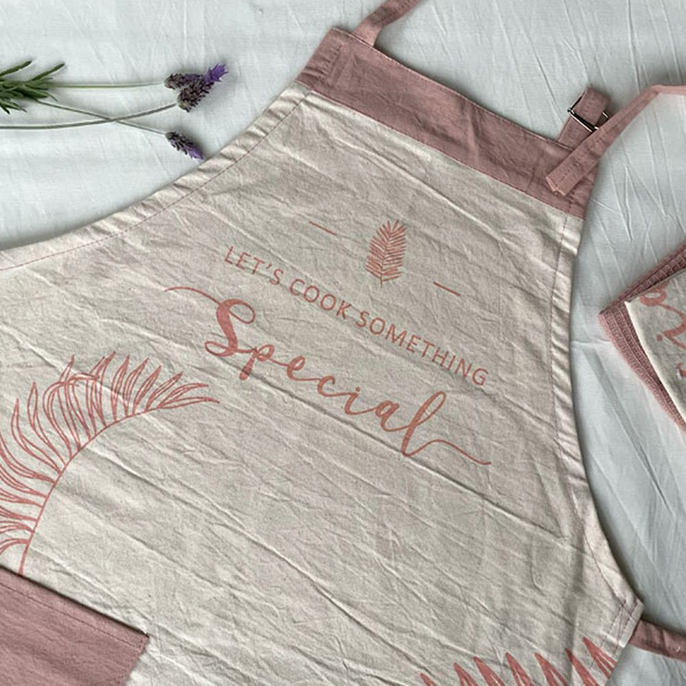 Delantal Let's Cook Crudo