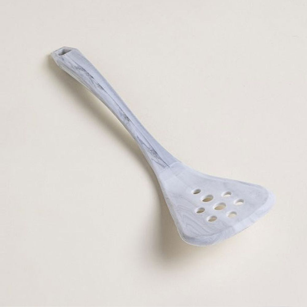Espatula Agujereada Silicona Simil Marmol