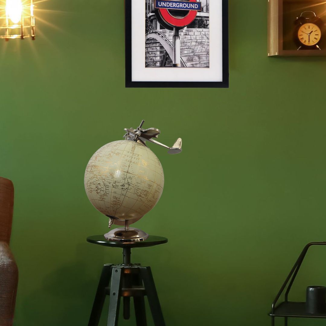 Globo Terraqueo Plain 28 cm