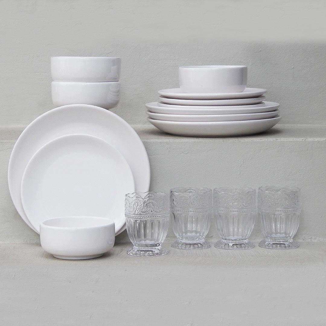 Juego 16 Piezas Daily/Vasos Versalles