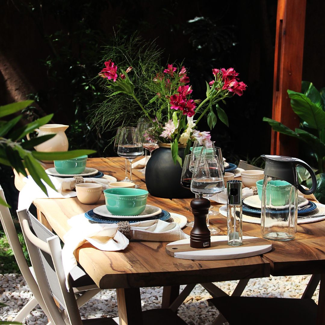 Juego 4 Piezas Queen Crema