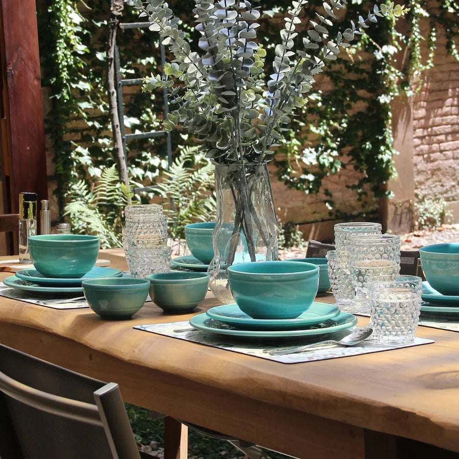 Juego 18 Piezas Lisboa Turquesa